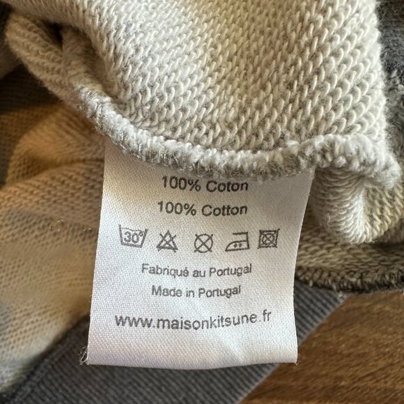 Maison Kitsune Paris New York Andre Crewneck Sweatshirt - Size XS - Picture 5 of 7